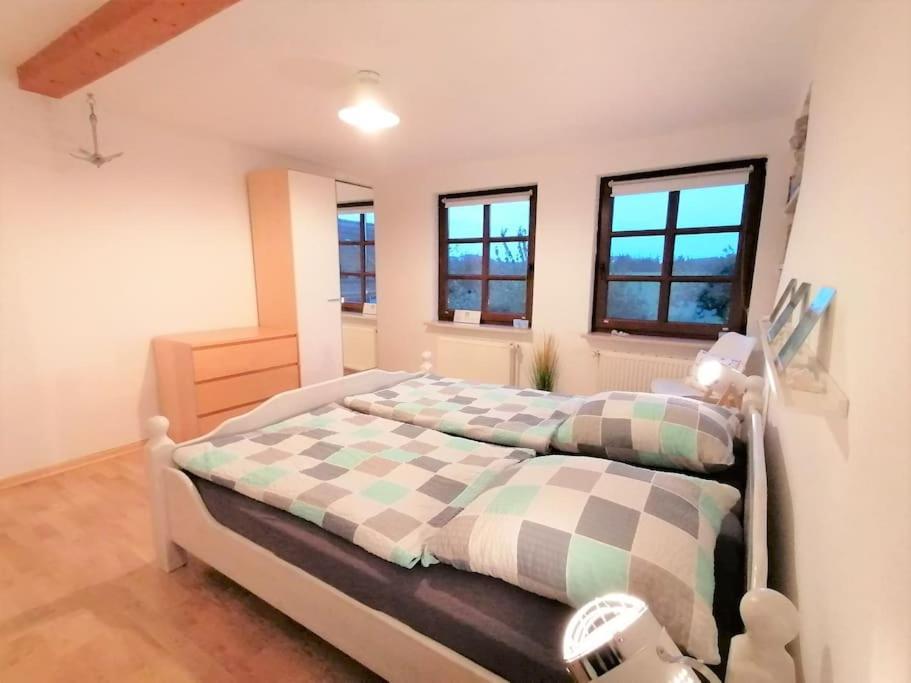 Ferienwohnung Fernblick Osdorf Exterior foto